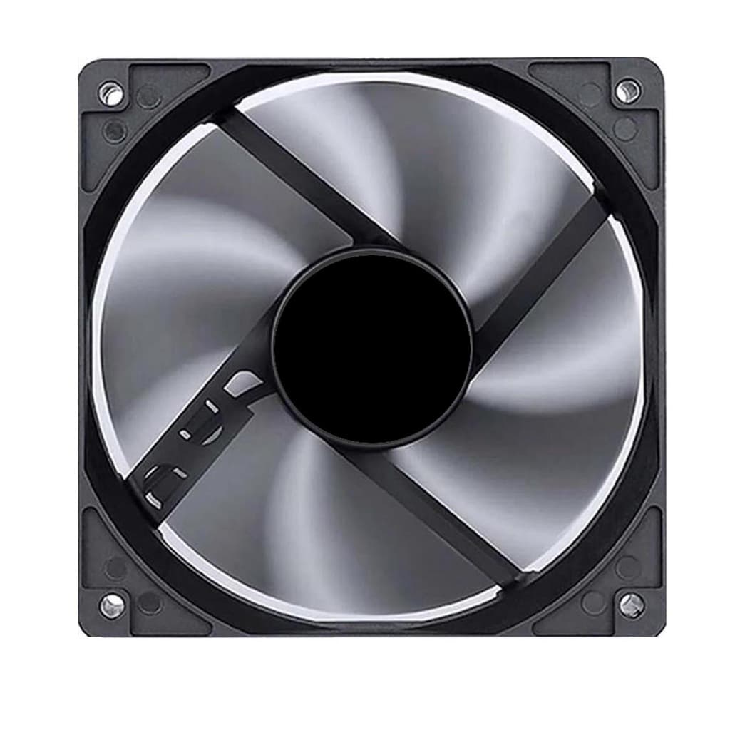 Cooler Fan 120mm 12cm Gabinete Pc Gamer Ventoinha Preto