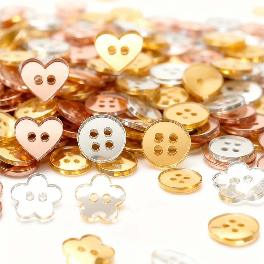 Mini Botões Para Roupa Infantil Botões de Roupa Criança Bebê