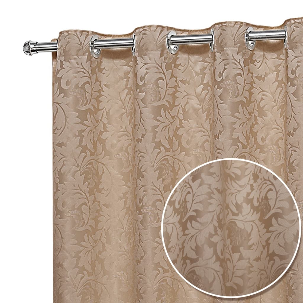 Cortina Jacquard Sala E Quarto 3 00mts X 2 30mts Esticada