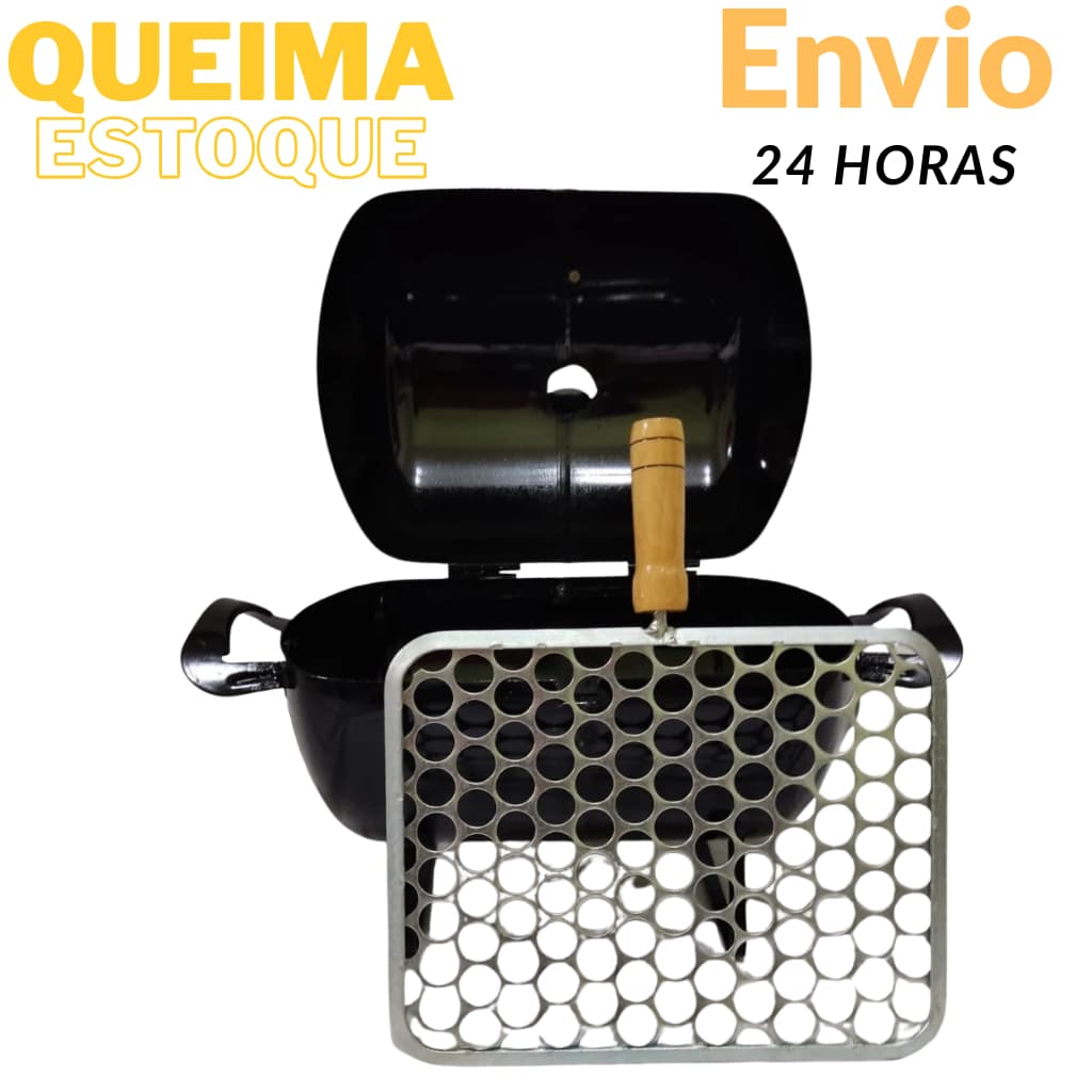 QUEIMA DE ESTOQUE !Churrasqueira bafinho 2025(Envio imediato economize no carvao