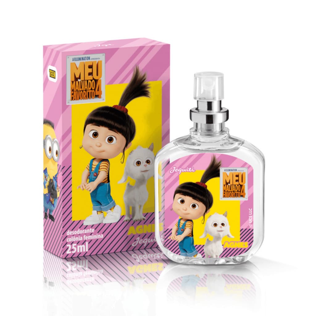 Perfume Infantil Agnes Meu Malvado Favorito Colônia Corporal Colecionável 25ml