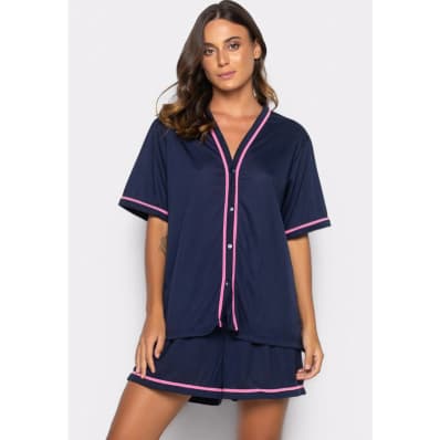 Pijama Americano De Verão P ao GG3 100% Algodão Maternidade