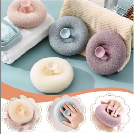 Bola De Banho Esponja Com Ventosa Para Esfoliação Corpo Todo