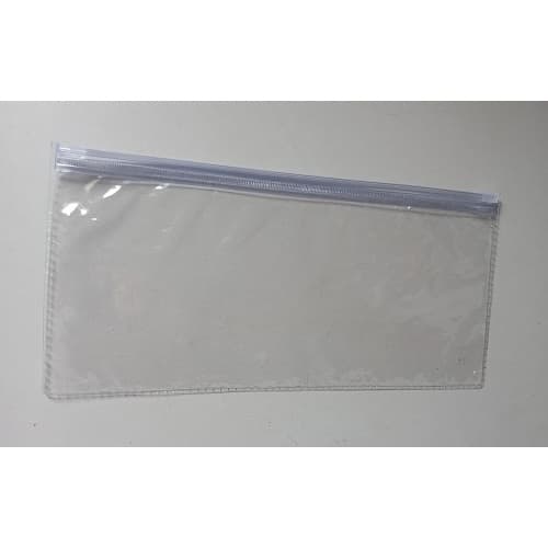 Bolsa com Ziper Transparente 25 x 12