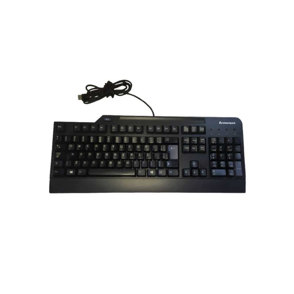 Teclado USB LENOVO KUS0866 semi-novo ÓTIMO PARA DIGITAÇÃO