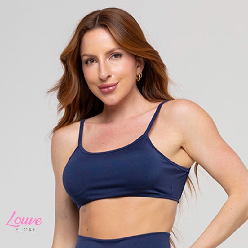 Top Costas Nua Fitness Alcinha Feminino Academia