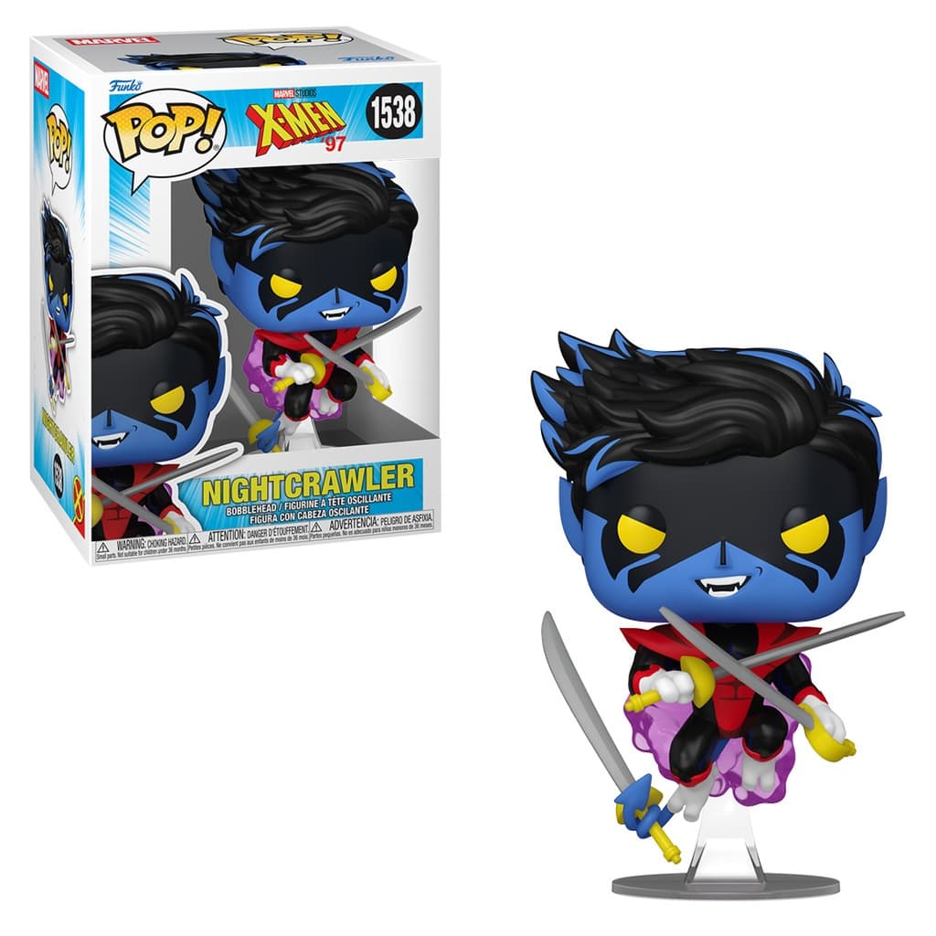 FUNKO POP NIGHTCRAWLER 1538  X-MEN 97 NOVO ORIGINAL