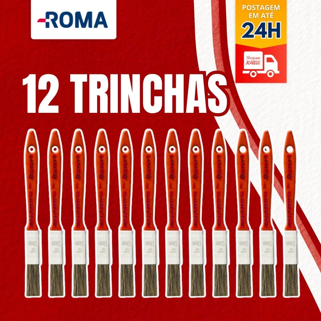 PINCEL TRINCHA 302 1/2 KIT C/12