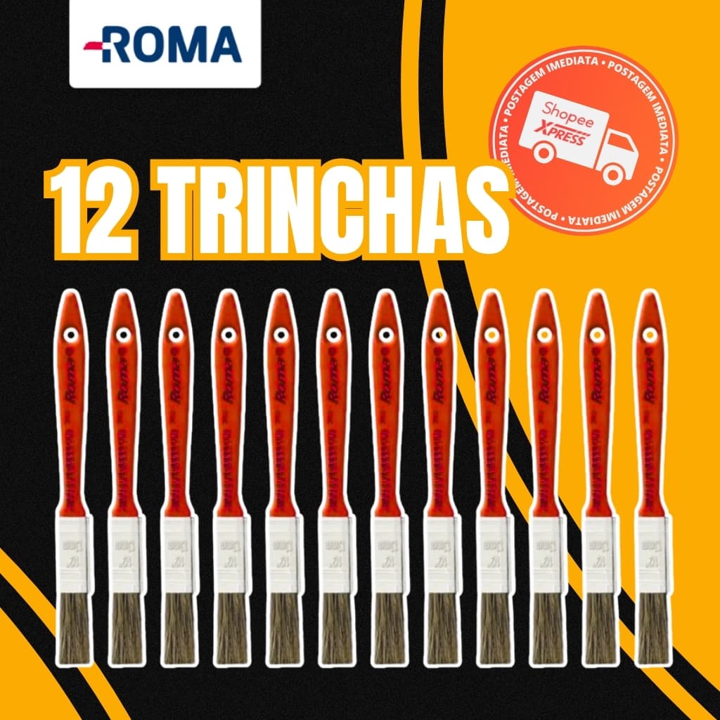 PINCEL TRINCHA 302 1/2 KIT C/12