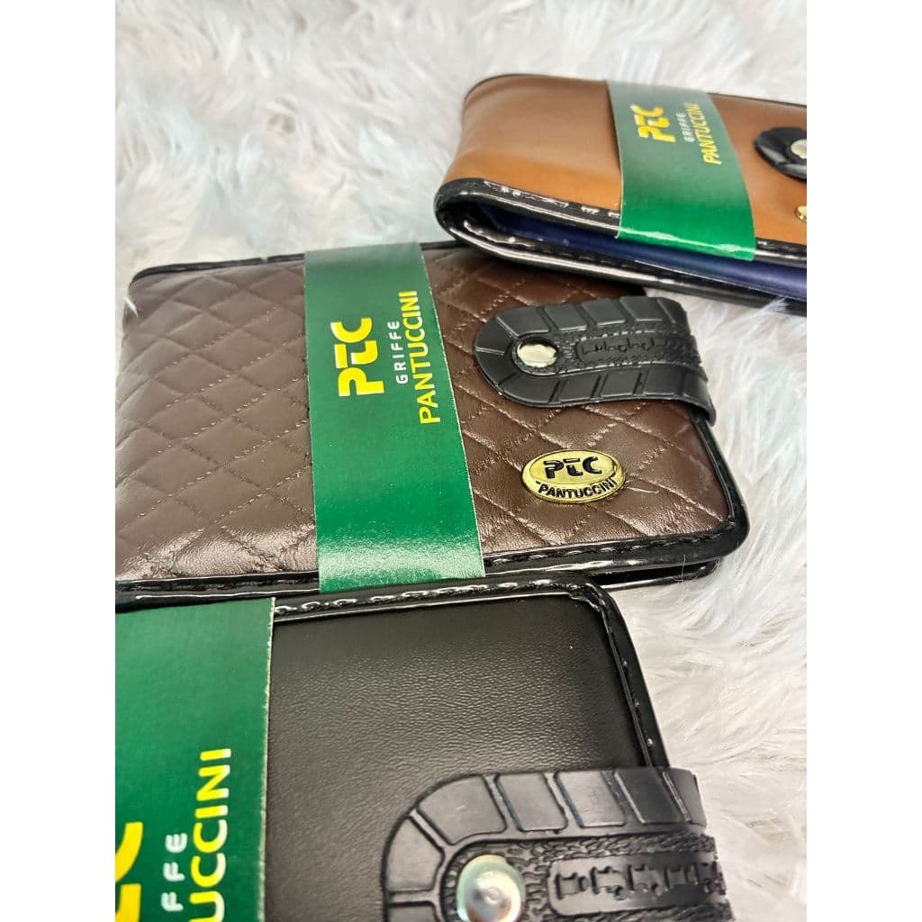Kit 10 Carteira Masculina Couro Sintetico Ptc Pantuccini