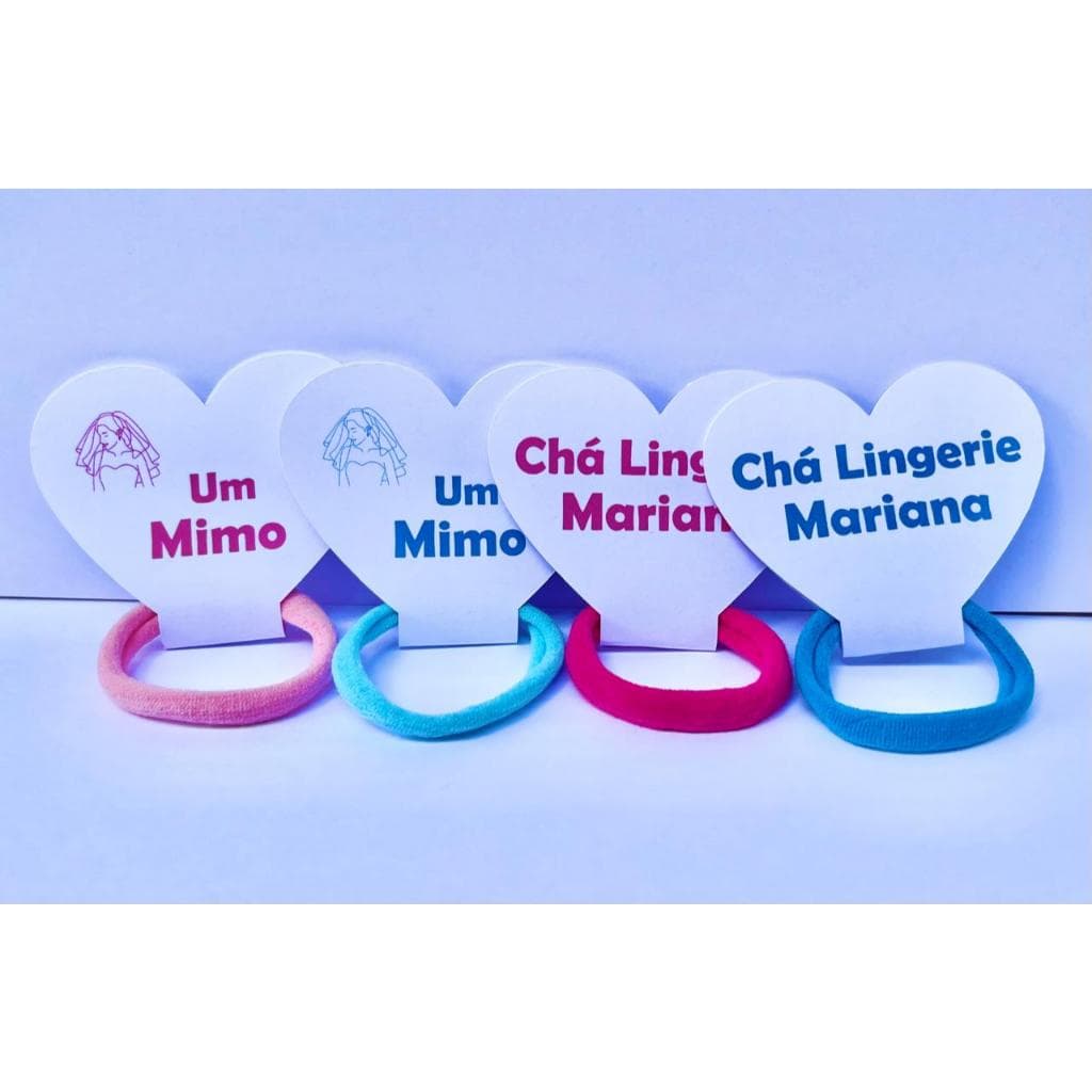Tags de xuxinha para cabelo, chá lingerie, mimo, lembrancinhas, cliente, eventos