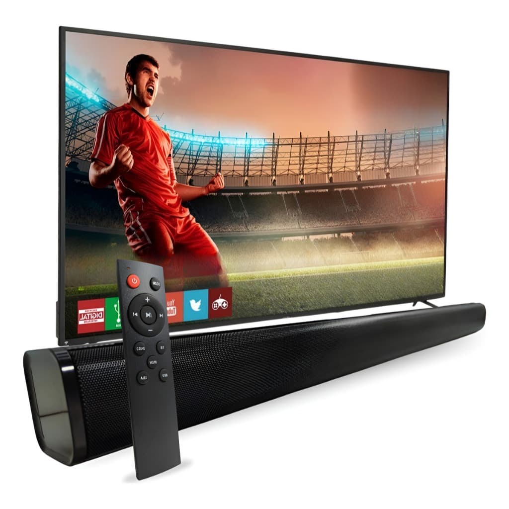 Sound bar Bluetooth Home Teacher Som Tv Cinema P2 Soundbar Promoção