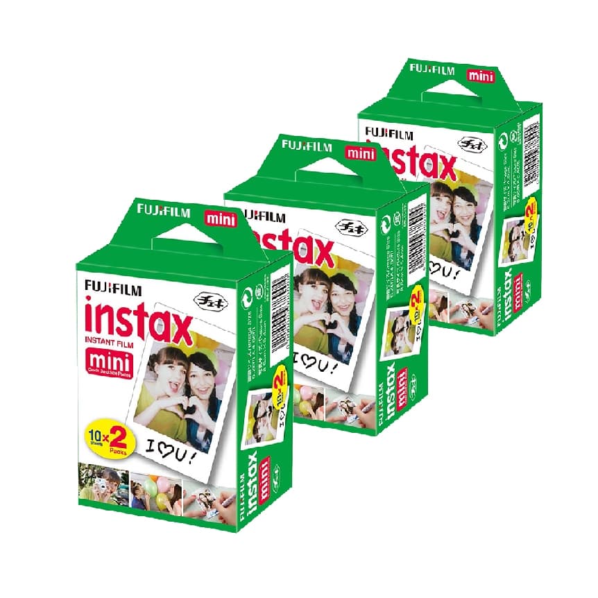 Filme Instax Mini Pack com 60 Poses
