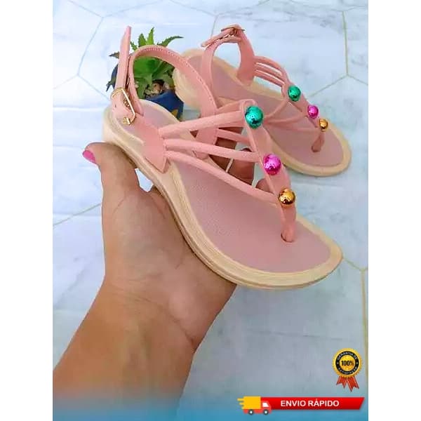 Sandália Menina Feminina Infantil Confortável Rasteirinha Leve Para Criança Antiderrapante