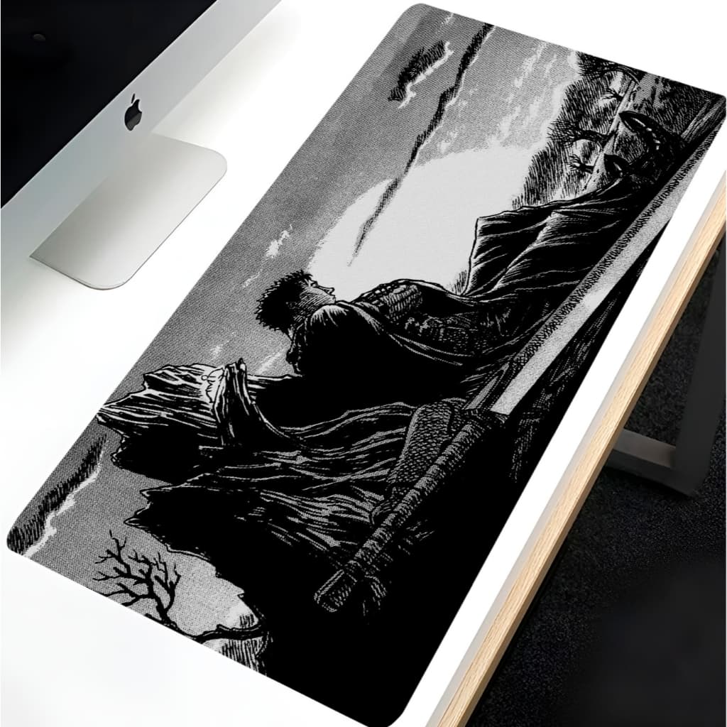 Mouse Pad Gamer Estampado Anime Berserk Novidade