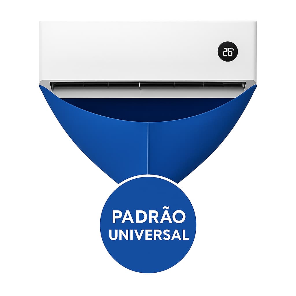 Capa de Limpeza Saco Coletor de Água para Limpeza de Ar Condicionado – Lavagem Profissional Split 7000 a 24000 BTUs