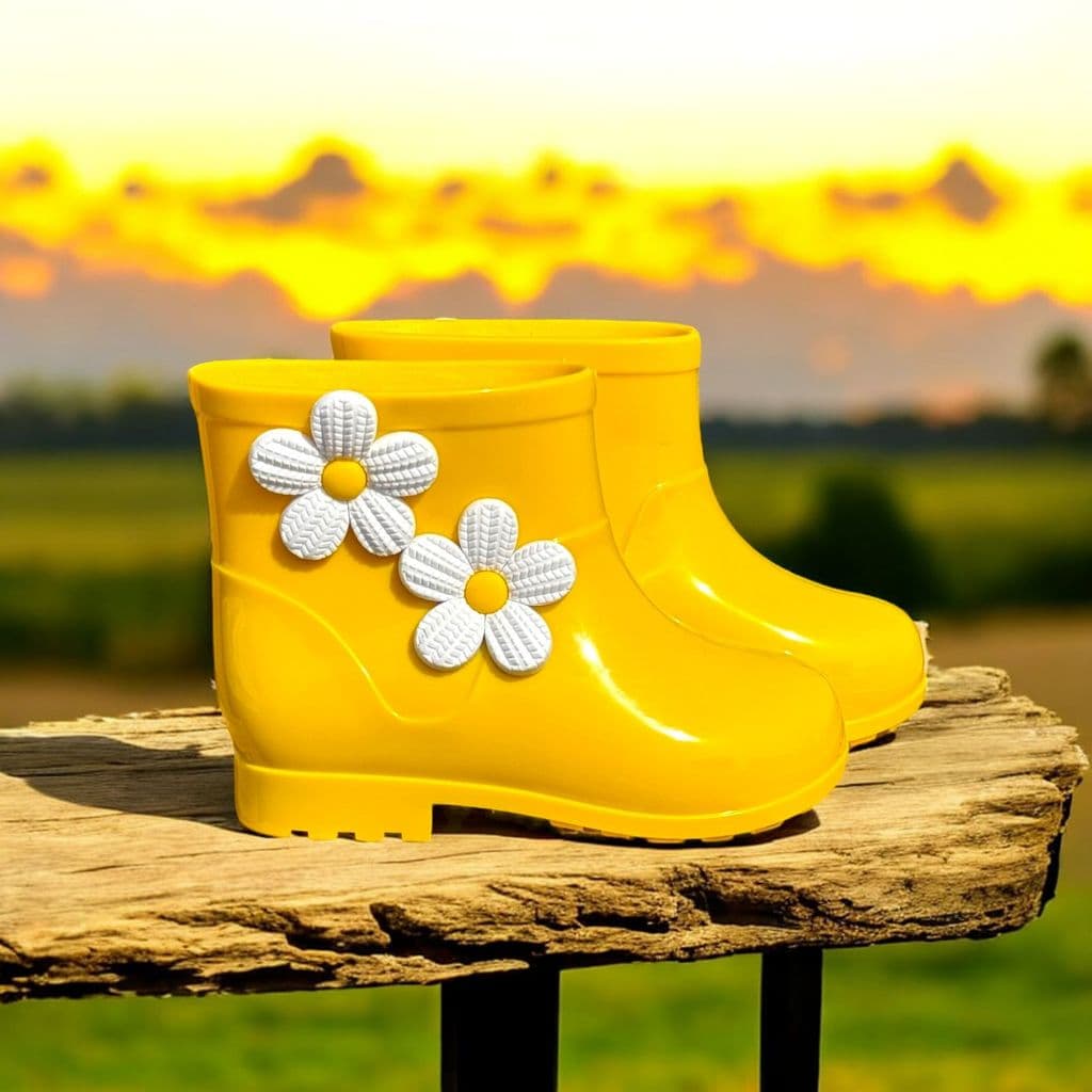 Bota Galocha Impermeavel Feminina Infantil Menina