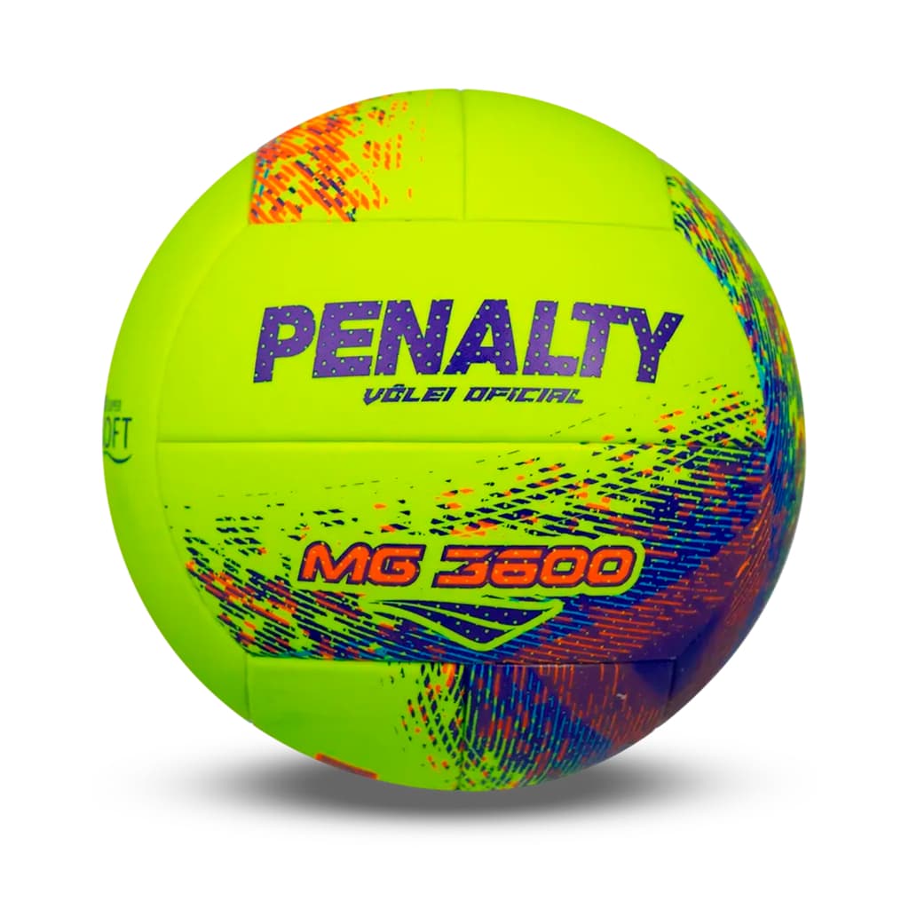 Bola de Vôlei MG 3600 Penalty XXI Profissional Super Soft Quadra e Praia Original Penalty