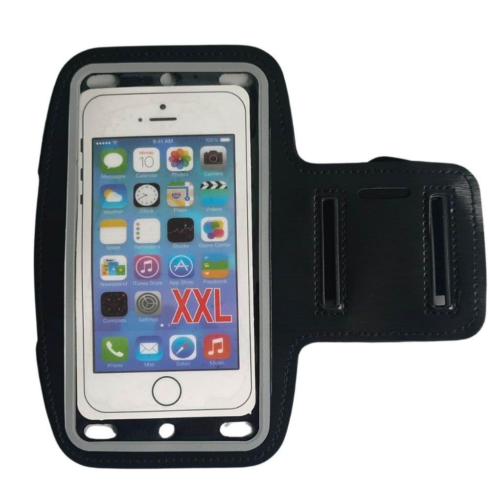 Braçadeira Celular Suporte Braço Corrida Caminhada Bike Até 6.5 Pol