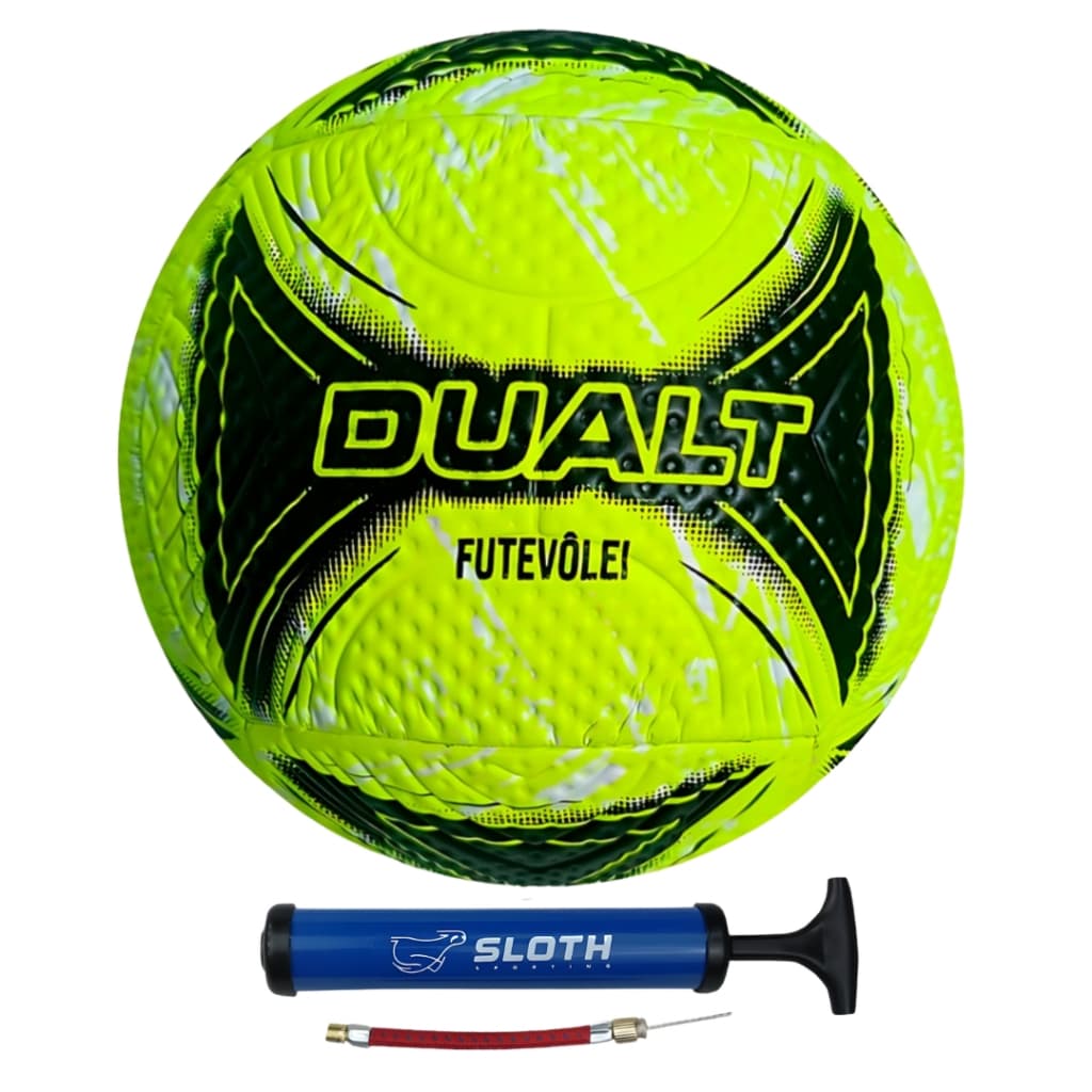 Bola de Futevôlei Dualt Futmesa Altinha PVC + Bomba de Ar