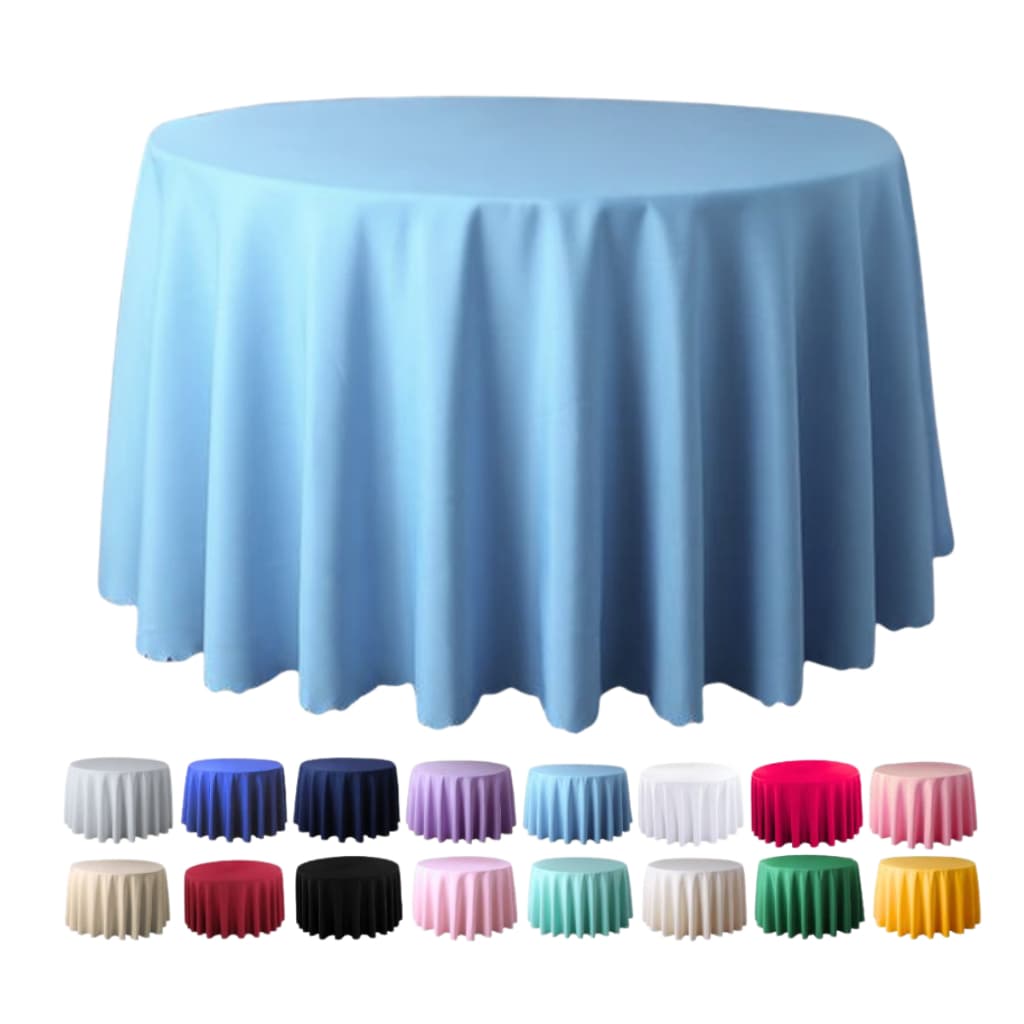 Toalha De Mesa Redonda 1,5m Diametro Oxford P/ Festa Buffet