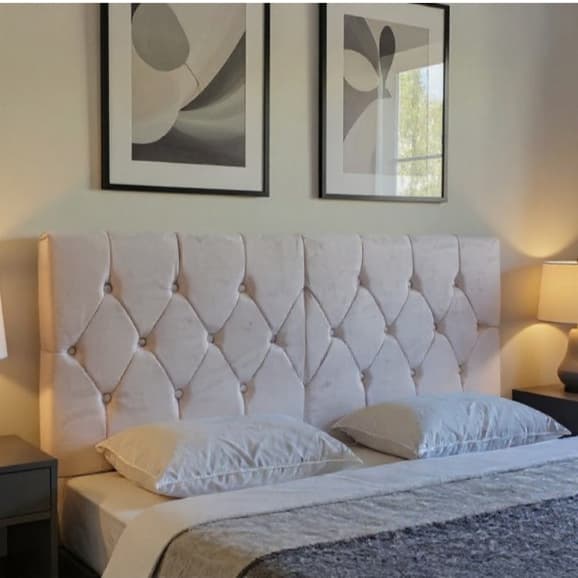 Cabeceira Estofada para Cama De Casal Paris 1,40 x 55 cm Varias Cores