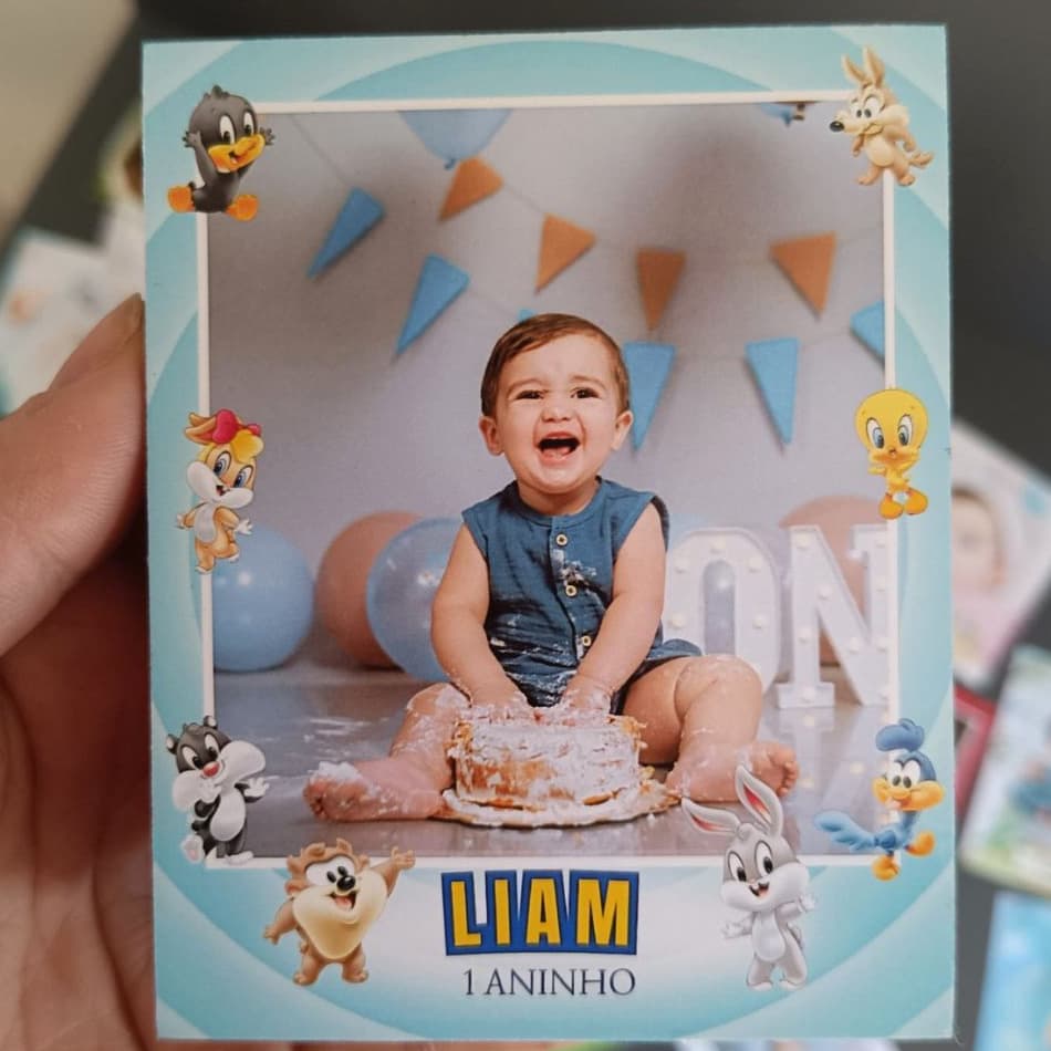 Foto Imã Geladeira - Lembrancinha- Batizado- Formatura-Personalizado-7x9cm