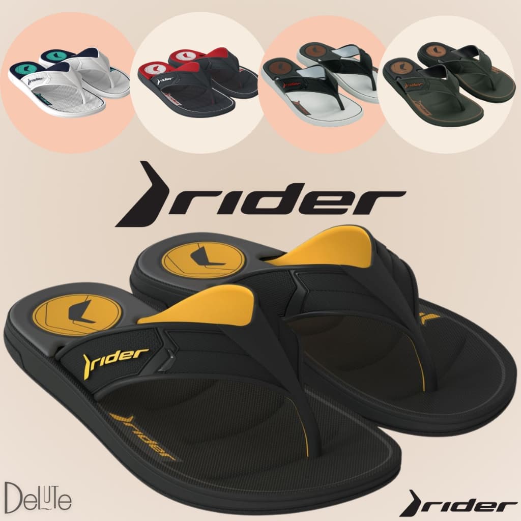 Chinelo de Dedo Rider Modelo Start Casual Masculino Sola Antiderrapante Ultra Confortável Leve