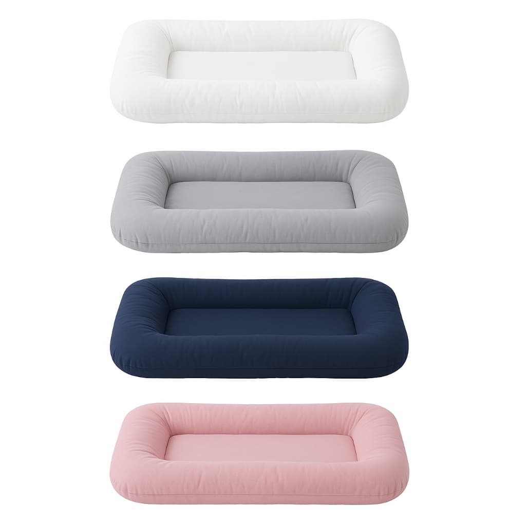 NINHO casulinho Redutor de Berço Bebe Dupla Face 100% Algodão Várias Cores