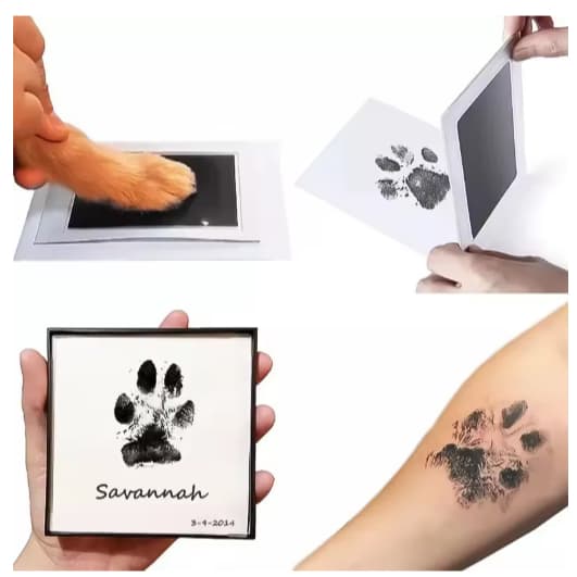 Letras De Tinta Sem Toque Para Bebês Recém Nascidos Impressão Manual Pele Kits De Mão De Pés Bebê Decoração De Presente