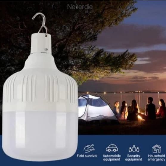 Lâmpada LED USB Recarregável 50W Portátil Para Acampamento Decoração Da Casa