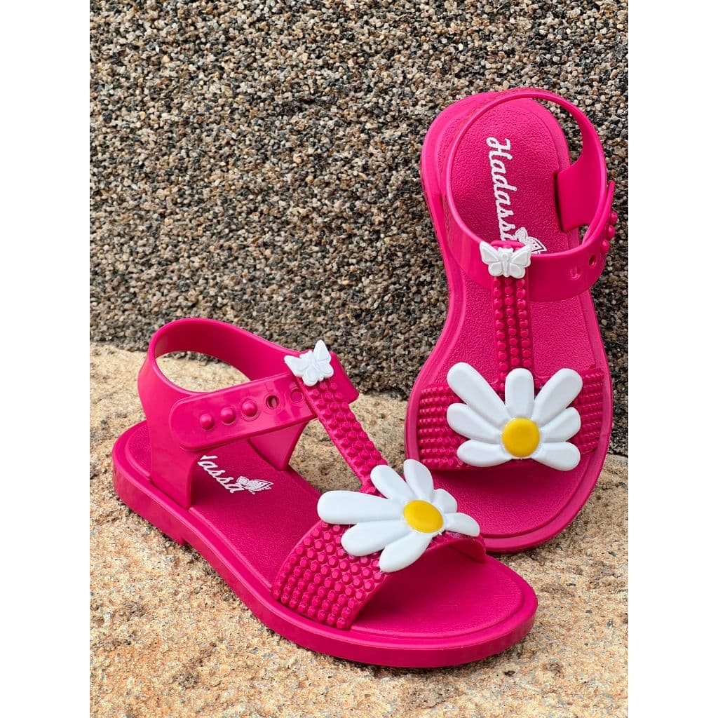 Sandalia Infantil Modelo Novo de Margarida e Borboleta na Promoçao