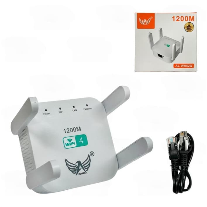Repetidor de Sinal Wifi AL-WR52Q: Chega de Sinal Fraco! O Extensor Wi-Fi 1200M que Bate Recordes - Oriente