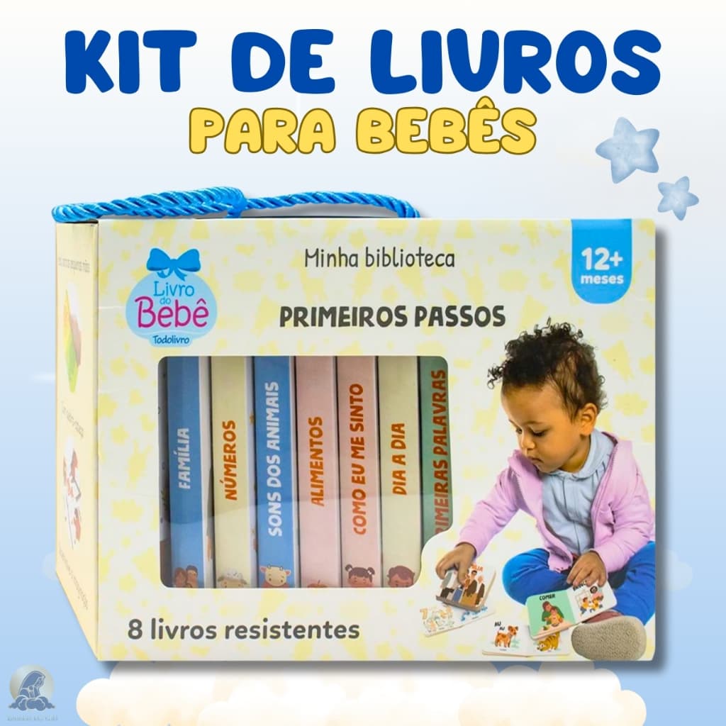 Box com 8 livros Minha Biblioteca | Primeiros Passos