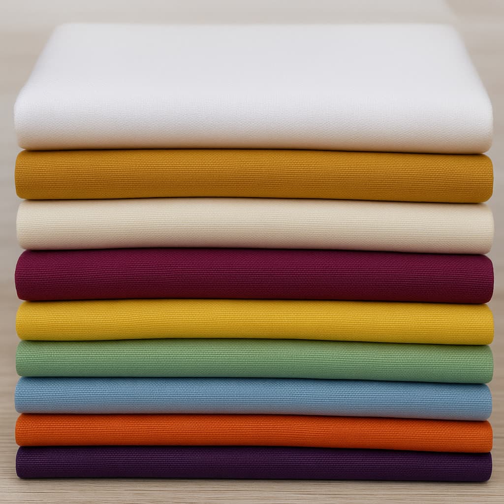 Kit De Retalhos De Tecidos Em Tiras Oxford Diversos Lisos Panos para Personalização