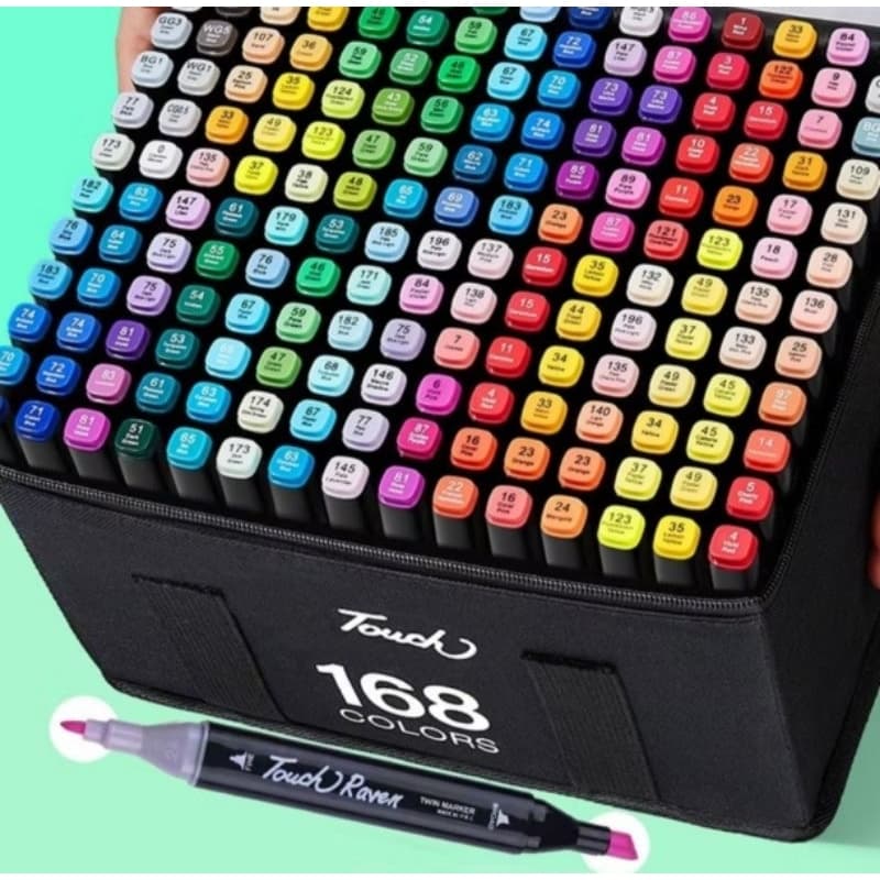 Caneta Touch avulsa - Marcador de ponta dupla