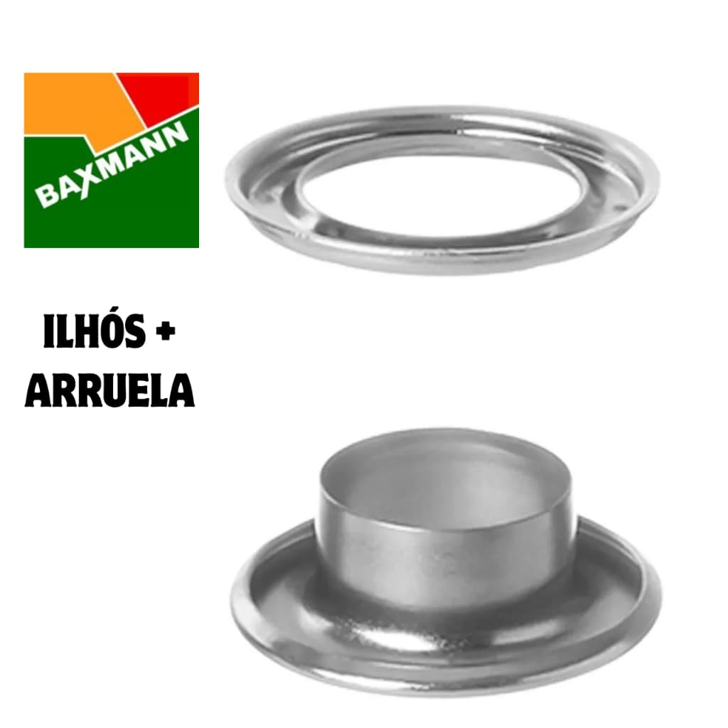 100 Ilhós Niquelado com Arruela 54/51/50/45/0