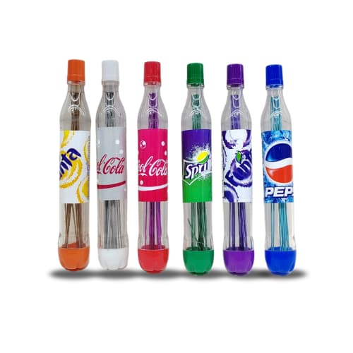 KitTubos Grafite 0.7mm Grafite Colorida para Lapiseira Refil Suave Apagável Para Desenho