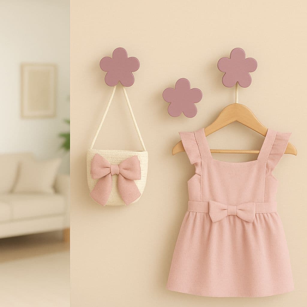 Kit Gancho Suporte Para Pendurar Pano Toalha Bolsa Com Fita Adesiva Lilás