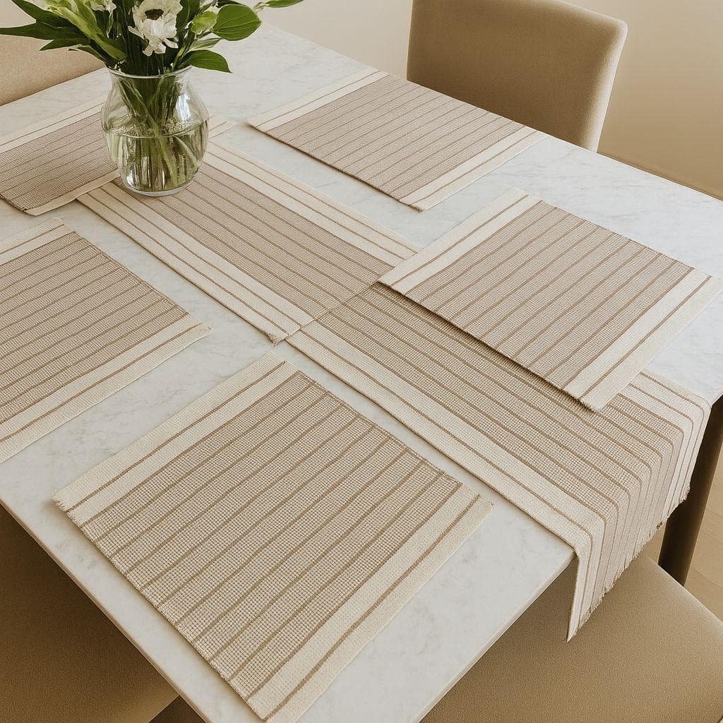 Jogo americano rústico 7 peças