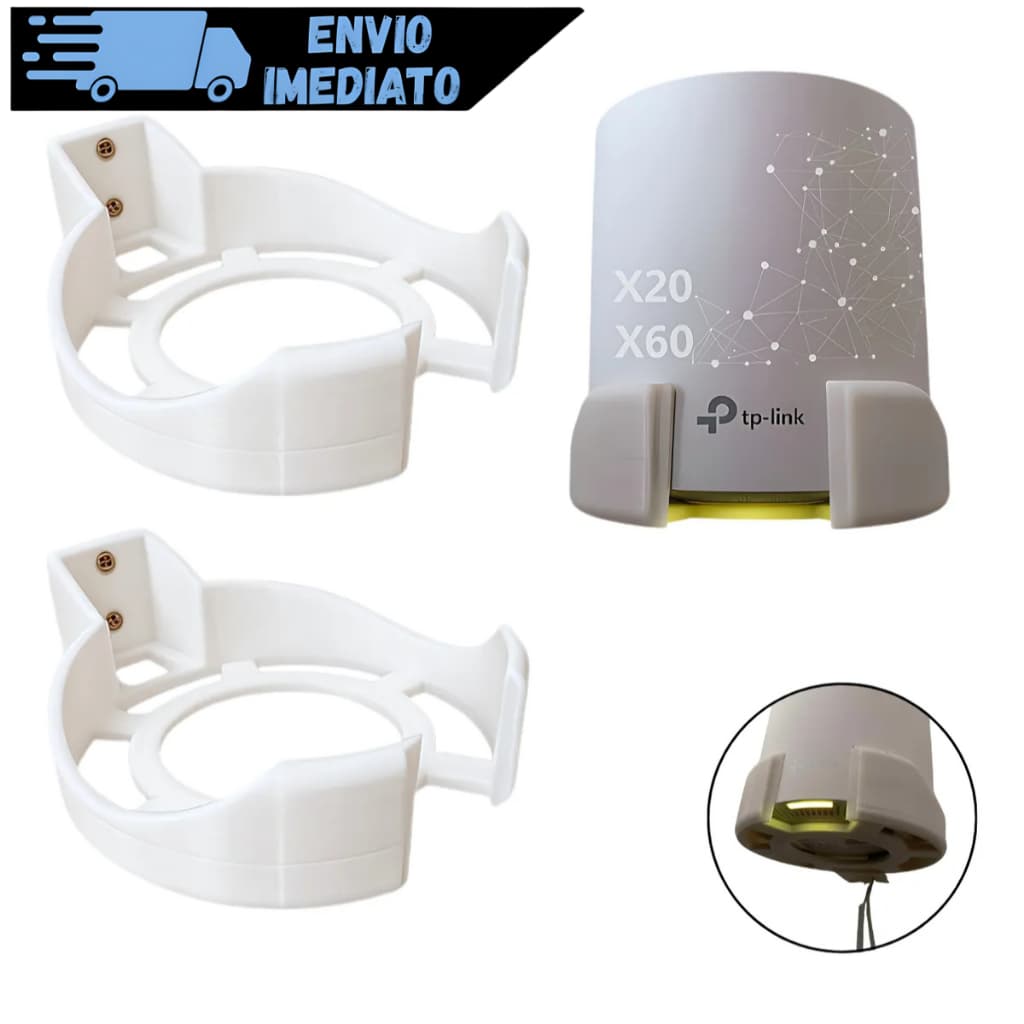 Suporte De Parede Para Roteador X60 X20 X50 X55 Tp-link Deco Mesh  Envio Imediato a Pronta entrega