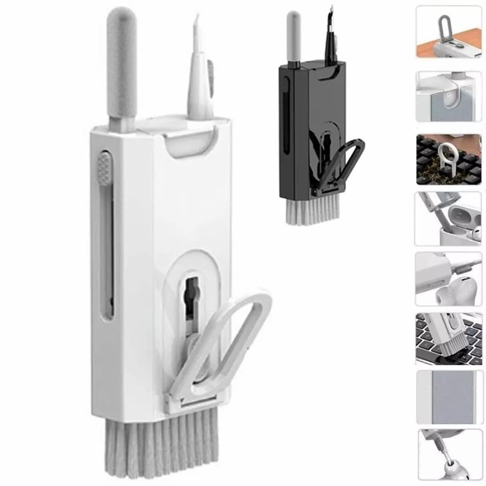 Portátil 8 EM 1 Kit de limpeza para teclado, tela de celular e fones de ouvido（Modelo atualizado）