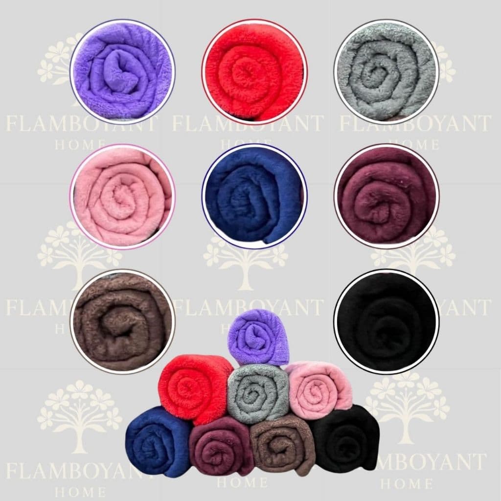 Manta Cobertor Casal Microfibra 1,80x2,00 Multi Cores