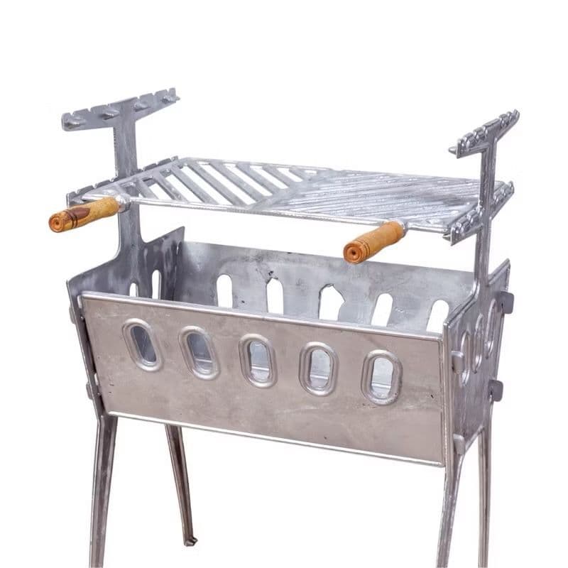CHURRASQUEIRA EM ALUMINIO FUNDIDO DE EXCELENTE QUALIDADE.