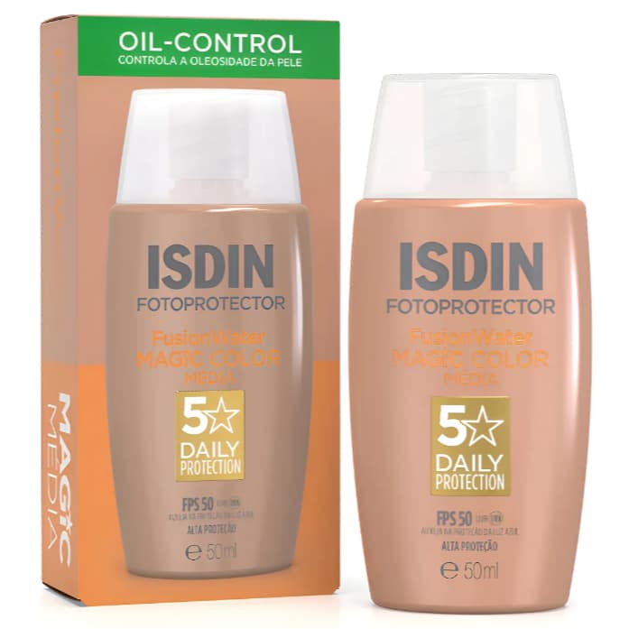 Fotoprotector ISDIN Fusion Water MAGIC Color FPS 50