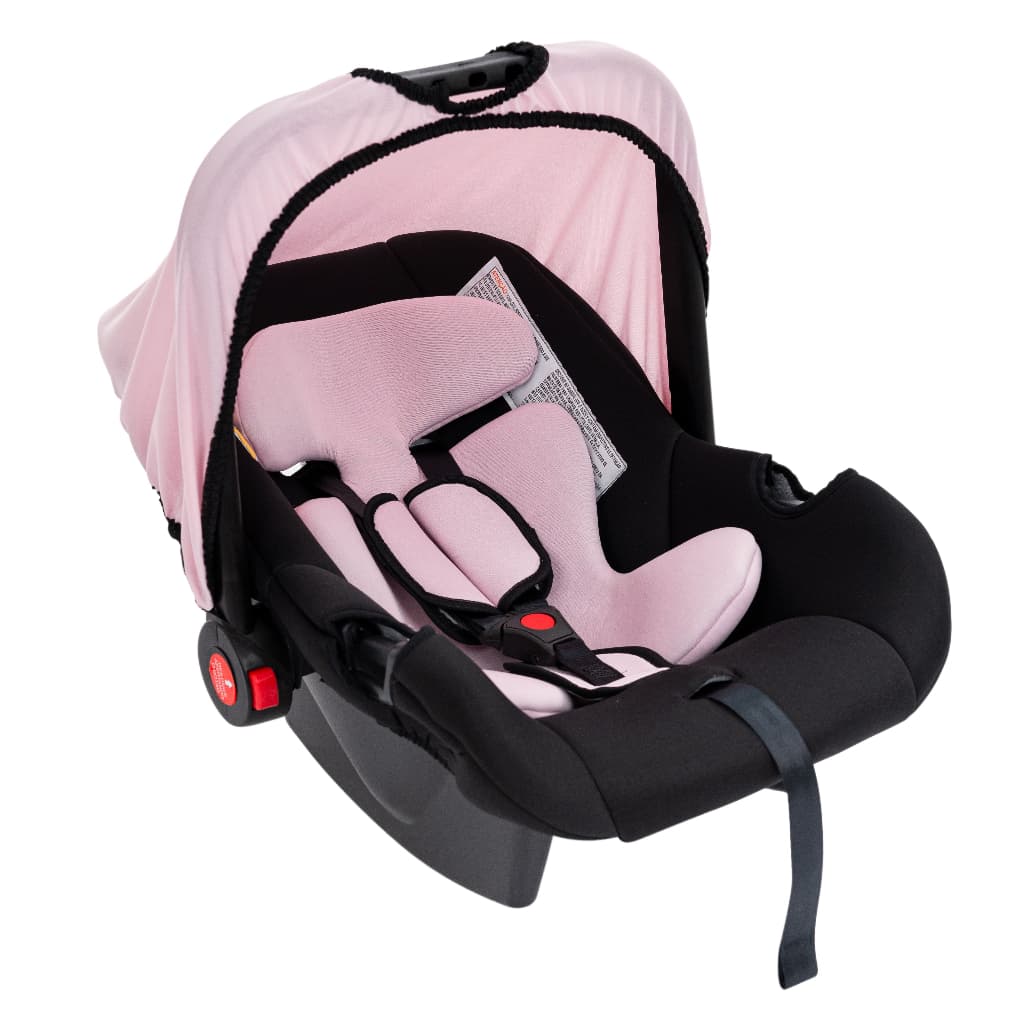 Bebê Conforto Cadeirinha Para Carro preto/rosa 0-13kg Styll Baby
