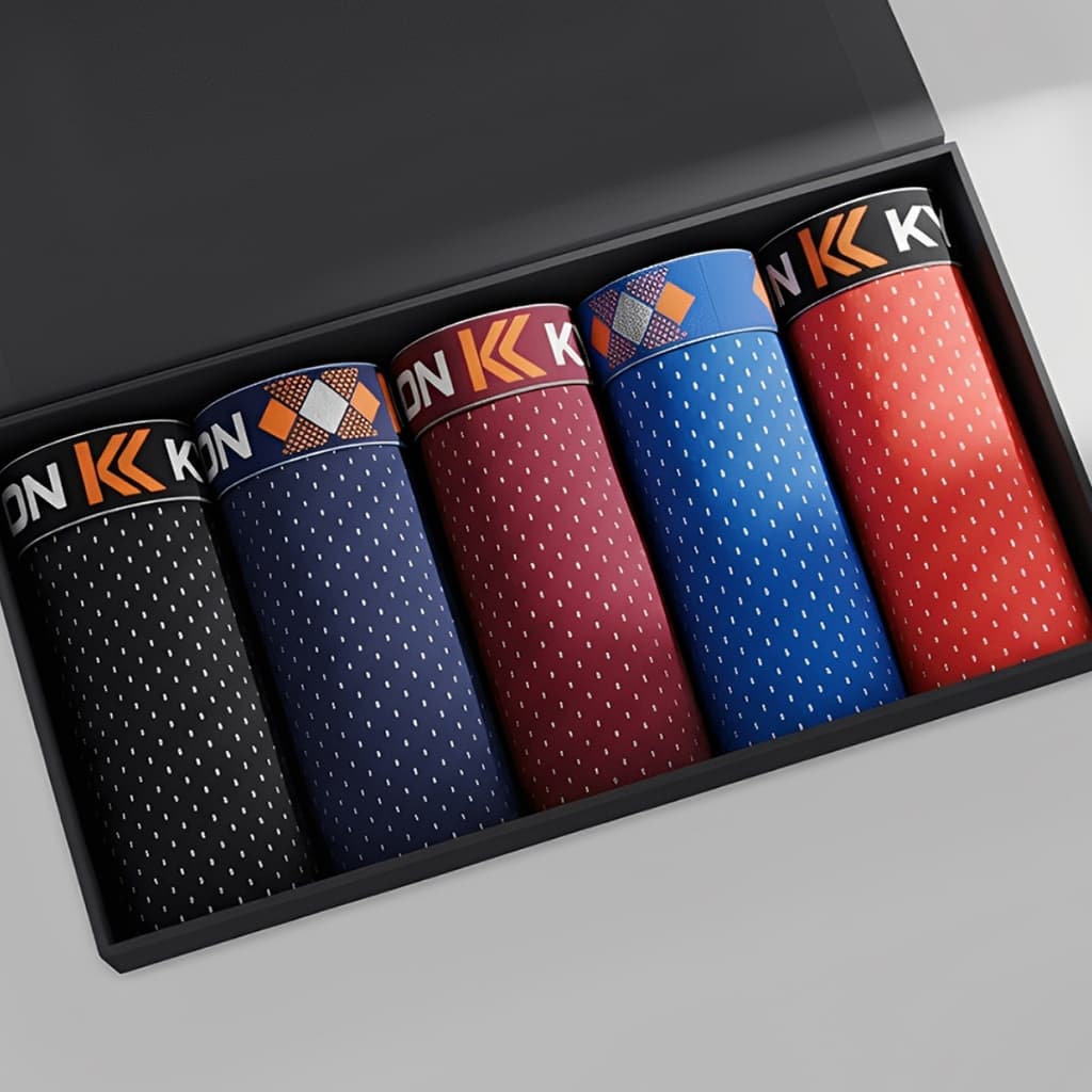 Kit DRY FIT Cuecas Boxer Forro Algodão Cueca Box Furadinha Premium