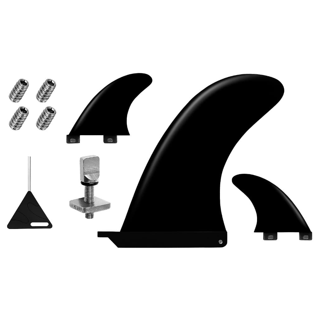 Jogo De Quilhas Stand up Central + Estabilizadoras + parafuso inox