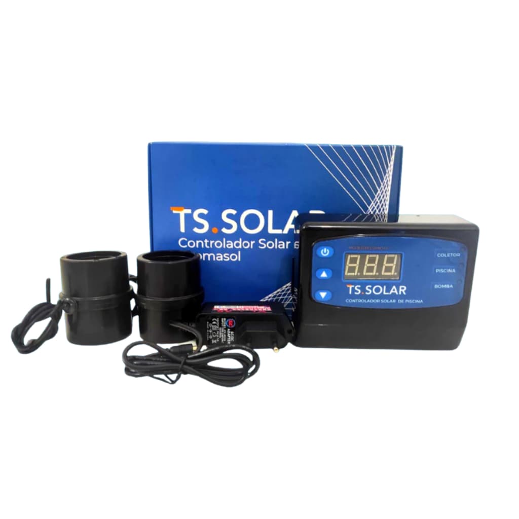 Controlador de Aquecimento Solar para Piscina – Controlador CDT Smart Ecomasol