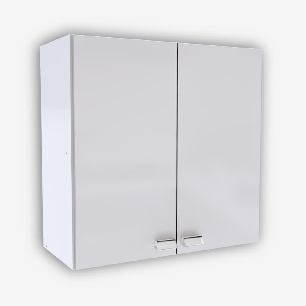 Armário Cozinha Móveis Aéreo 2 Porta Suspenso Nicho Parede Cozinha Lavanderia Escritório Banheiro Fg